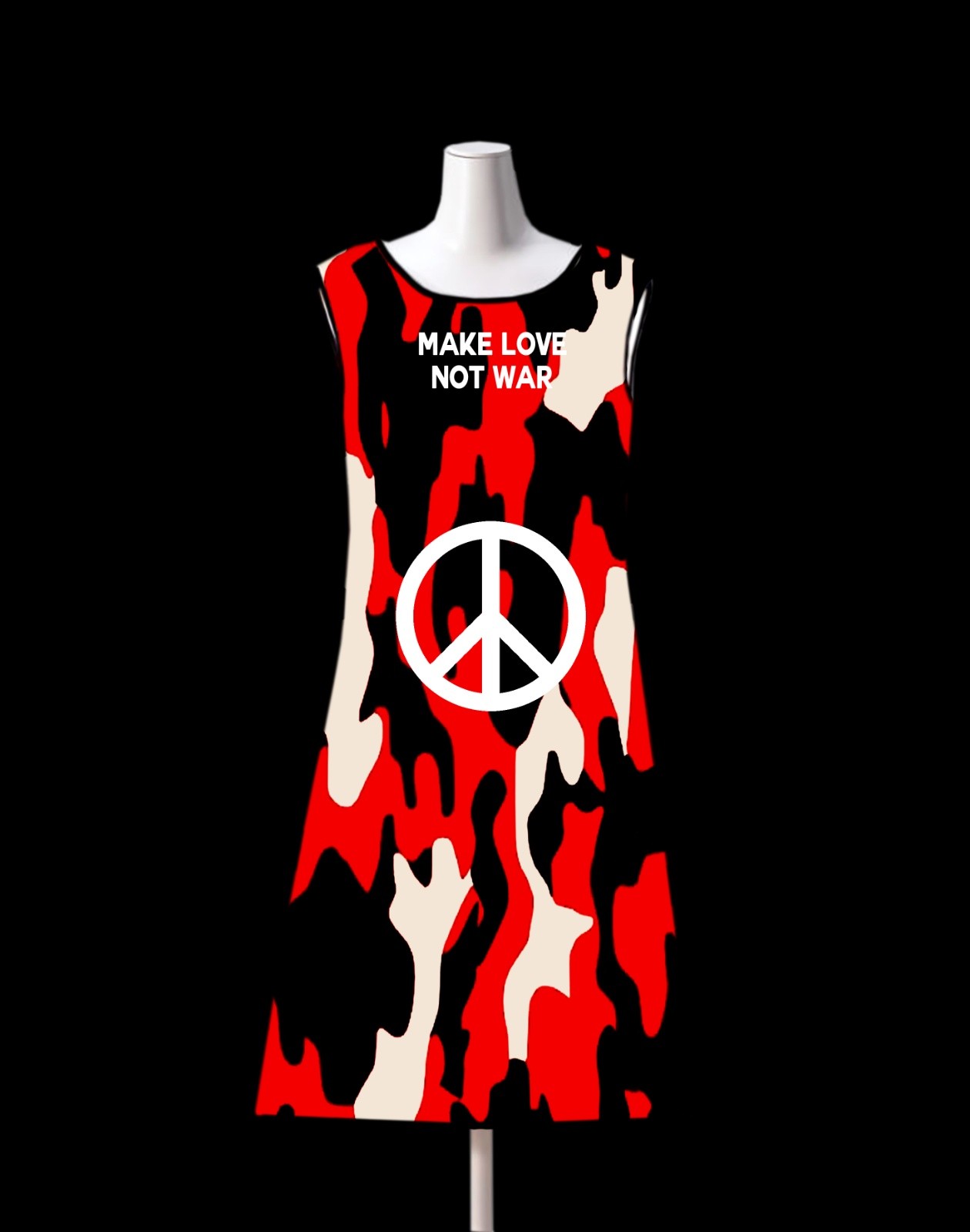 Make Love not war 2 dress 